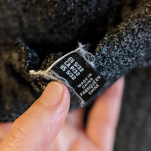 Vero Moda Grey Rib Flare Pants Size S - Picture 5 of 6